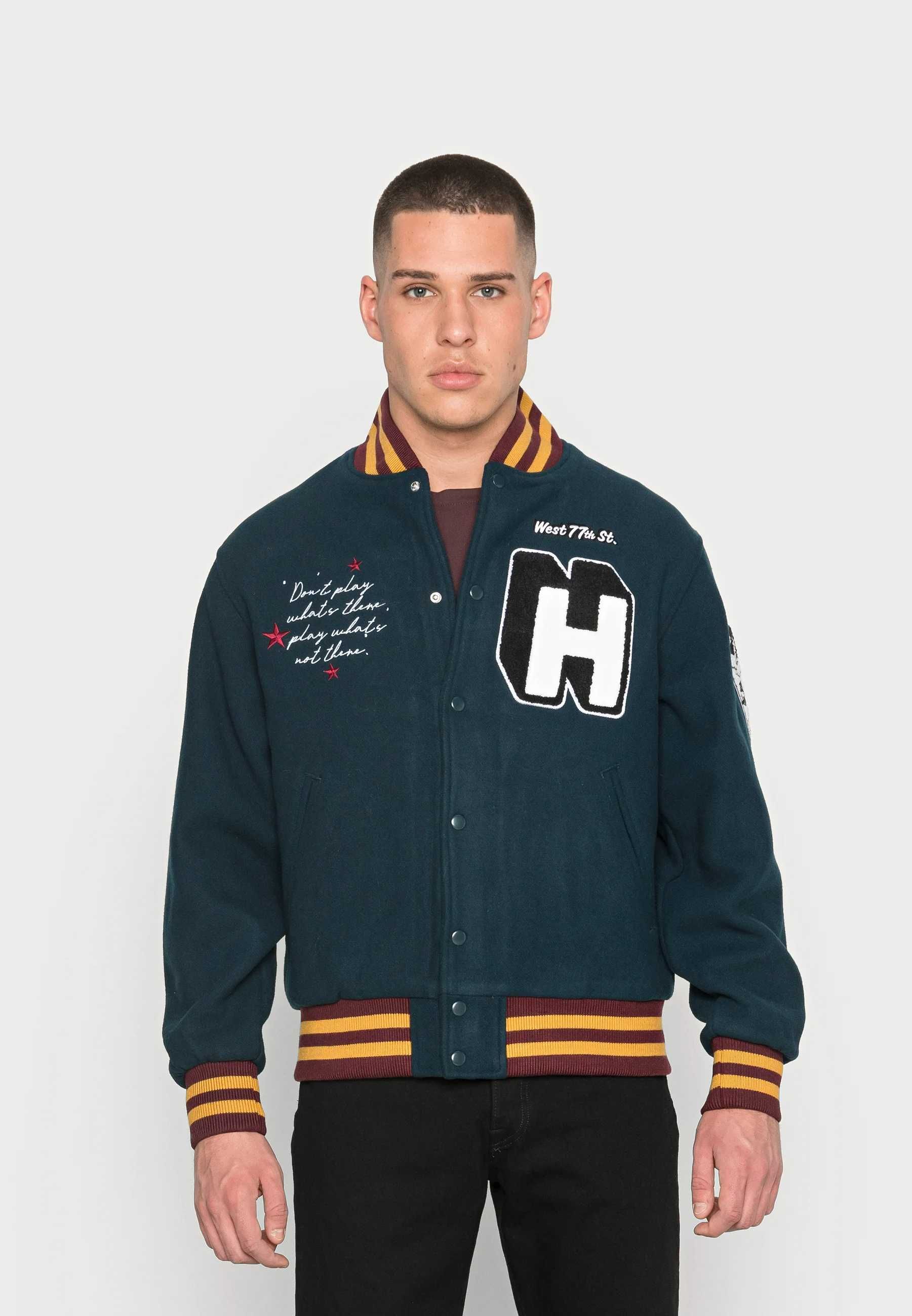 НОВО HUF x Miles Davis Pangaea Varsity Jacket ОРИГИНАЛНО мъжко яке - L