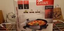 Tigaie electrica rotunda ZİLAN ZLN-7870, pizza grill, diametru 38 cm
