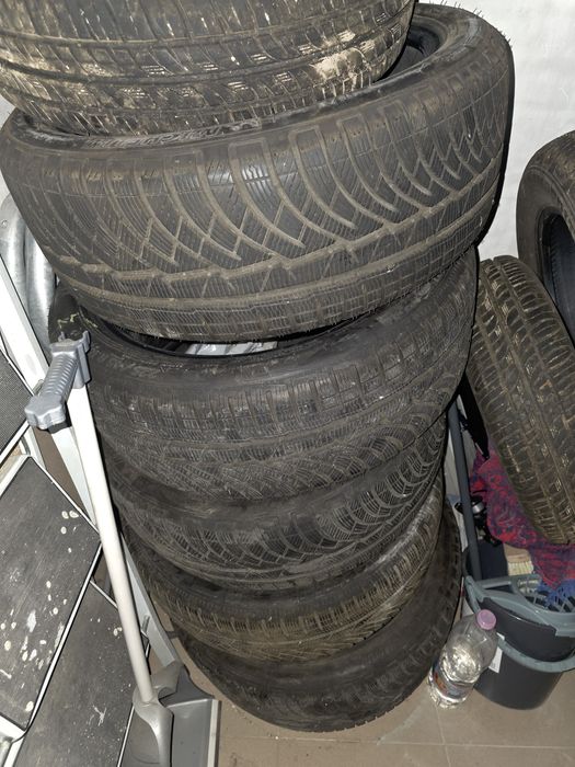 5 броя зимни гуми 225/45/18 Michelin Pilot