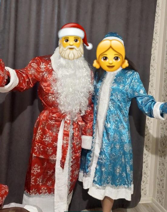 Аренда / прокат костюм дед мороз и снегурочка