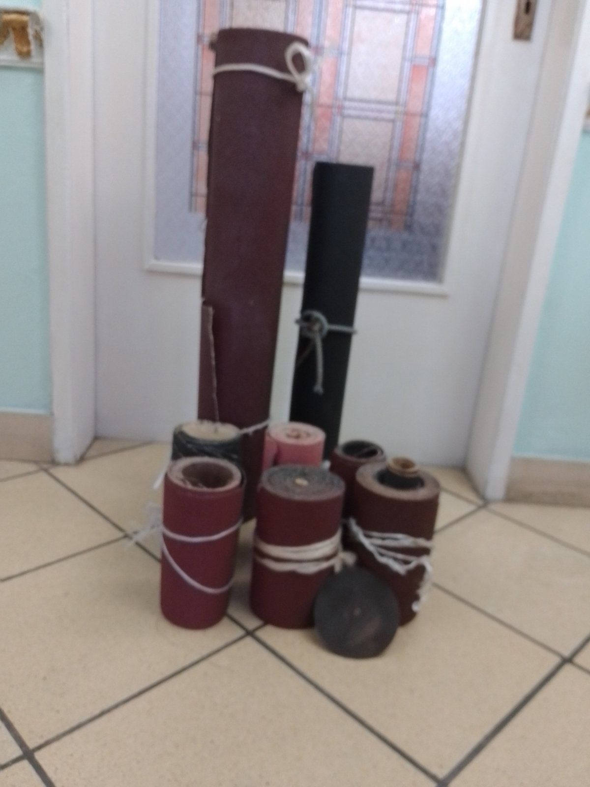 Машина за циклене на паркет плюс машина за полиране