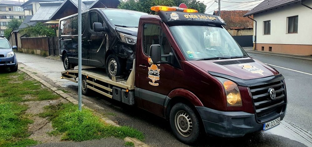 Tractari auto non stop 24/7  platforma transport asistenta rutieră rot