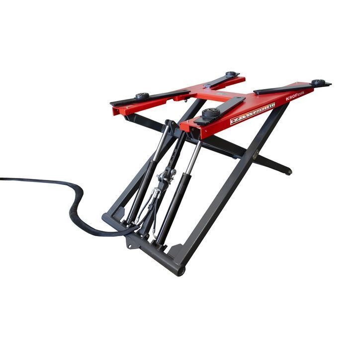 Elevator tinichigerie vulcanizare mobil tip foarfeca 3t 230v