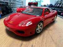 BBURAGO  Mетална колекционерска количка  модел FERRARI 360 MODENA 1:18