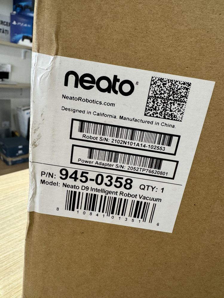 Robot Aspirator Neato D9, NOU/Sigilat!