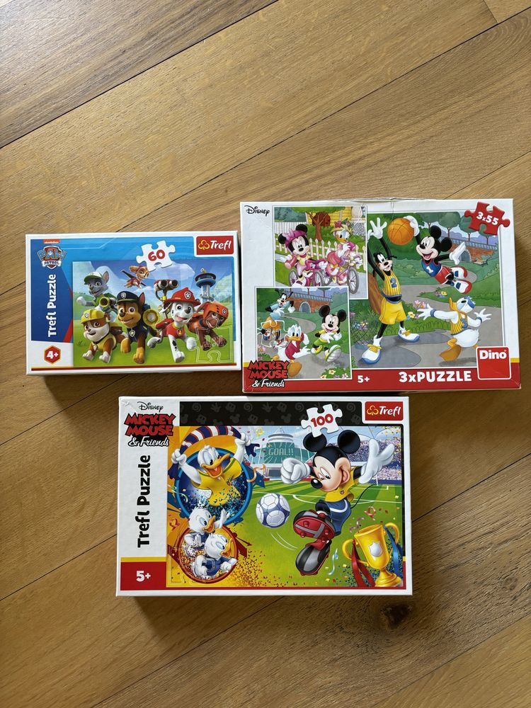 Set puzzle copii 3 -4 ani