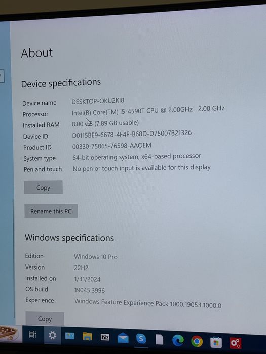 Мини pc fujitsu+ WIN 10 pro