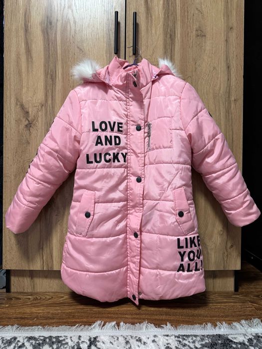 Зимняя куртка на девочку 8-11 лет