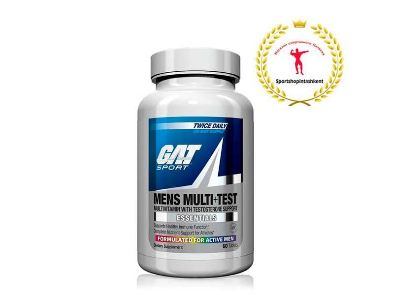 G.A.T. Mens Multi + Test Бустер тестестерона и мега заряд витаминов!