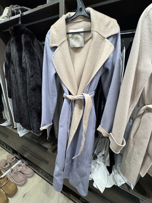 Пальто с поясом  Max Mara оригинал