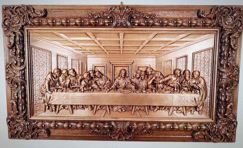 Sculptura , Cina cea de taină 40x24 cm