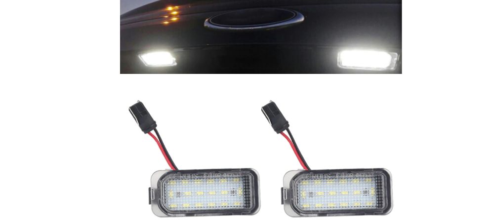 Set 2 Lampi Iluminare nr LED FORD Fiesta Focus C-Max S-Max Mondeo Kuga