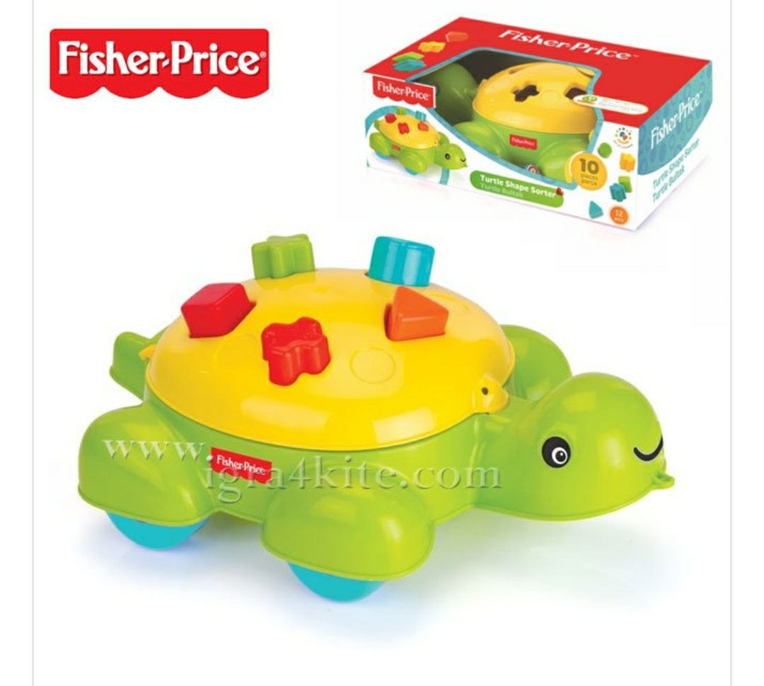 Fisher Price - Сортер Костенурка

за бебе (НОВО)