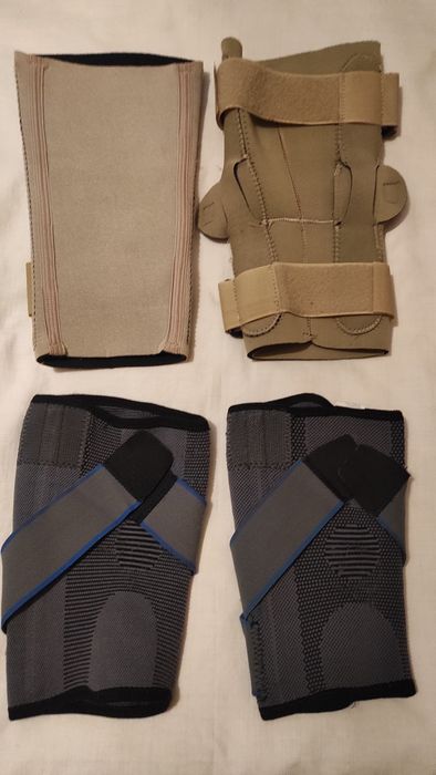 Orteza, genunchera picior, genunchi