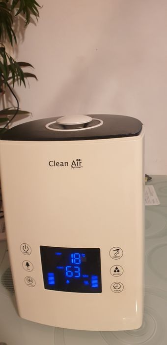 Umidificator cu ultrasunete Clean Air Optima CA-606, 5l, 480 ml/h, Ion