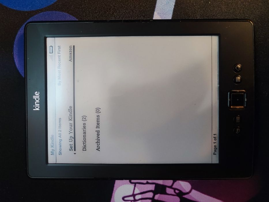 Amazon Kindle ebook reader 5th generation