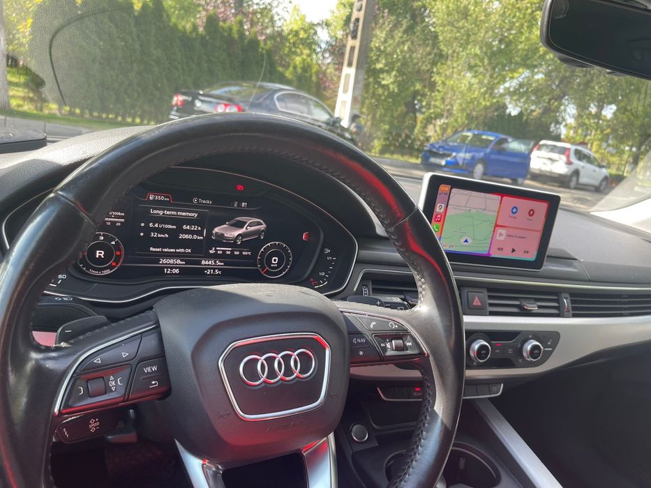 Audi A4 Avant, 2017 virtual cockpit