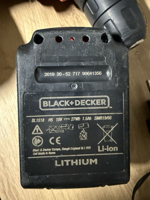 Filetanta Black +Decker cu acumulator