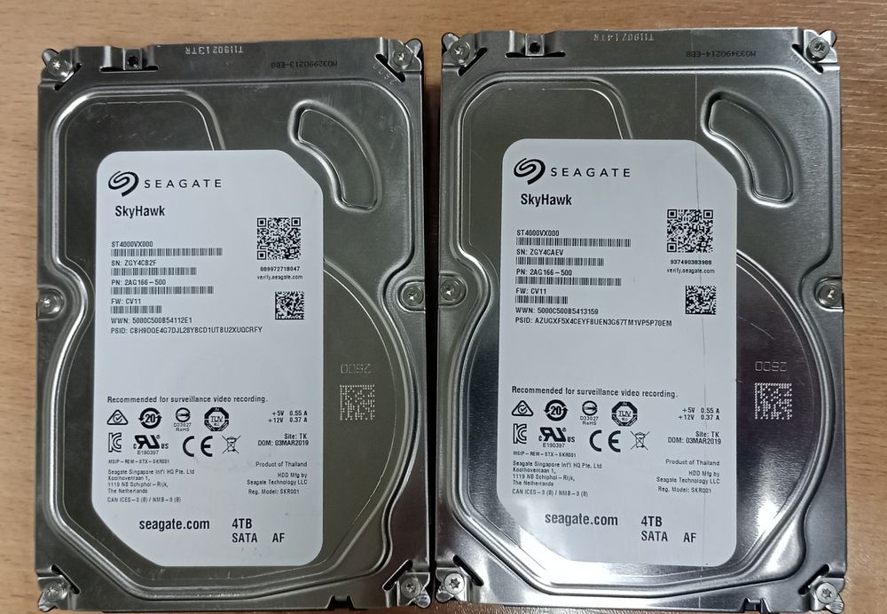 Жесткий диск 4 Тб  Seagate SkyHawk