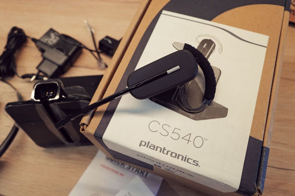 Casca bluetooth Plantronics CS540, In-Ear, Raza
100m wireless dock