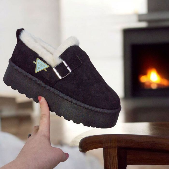 Papuci dama piele întoarsă