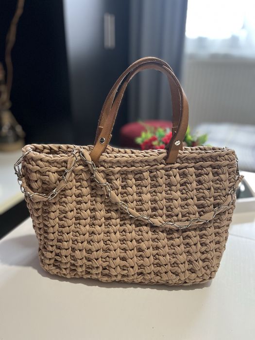 Ръчно плетена чанта