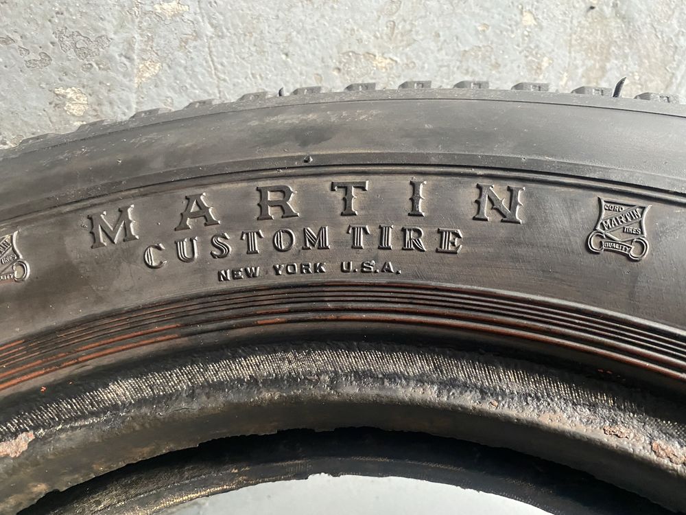 Anvelope 700-18 clasice white wall 120mm custom tire Martin