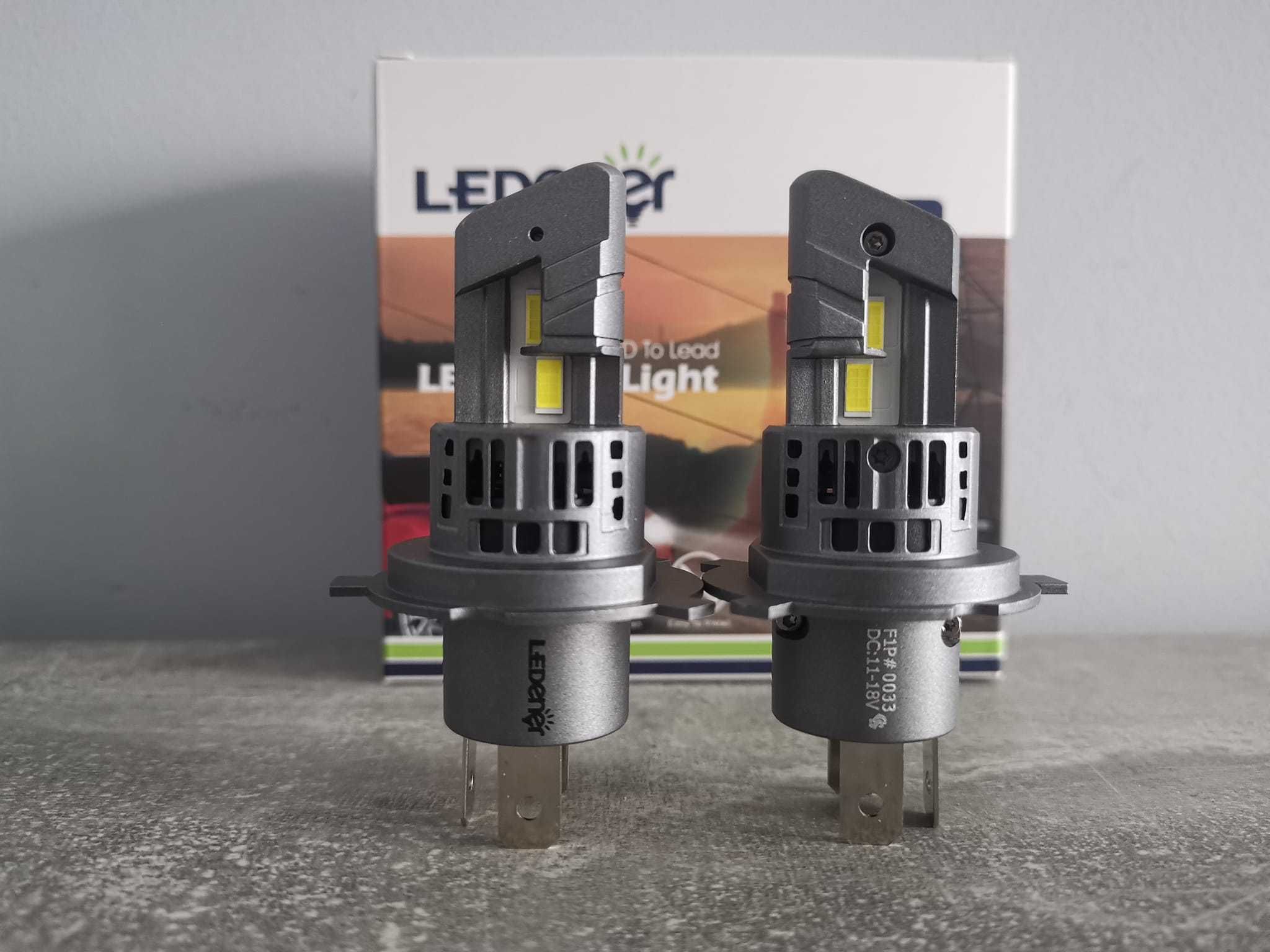 LED Headlight, DC11-182V, 27W, 5600LM, крушки за фарове на автомобил