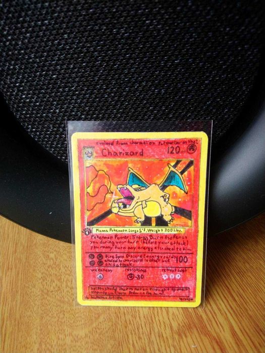 Pokemon card (нарисувана)