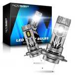 Set 2 Becuri Auto LED H7 Model MINI NOVSIGHT N63, 70W/set 16.000lm