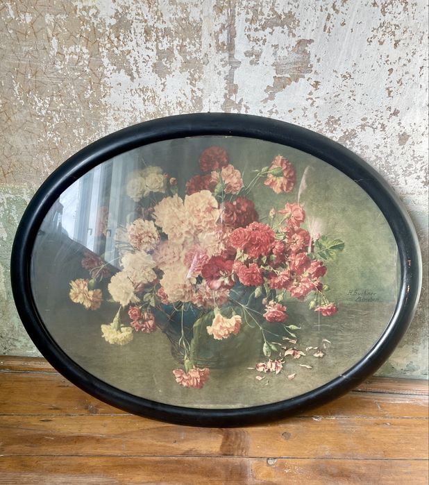 Tablou Garoafe de H. Buchner (Munchen) print