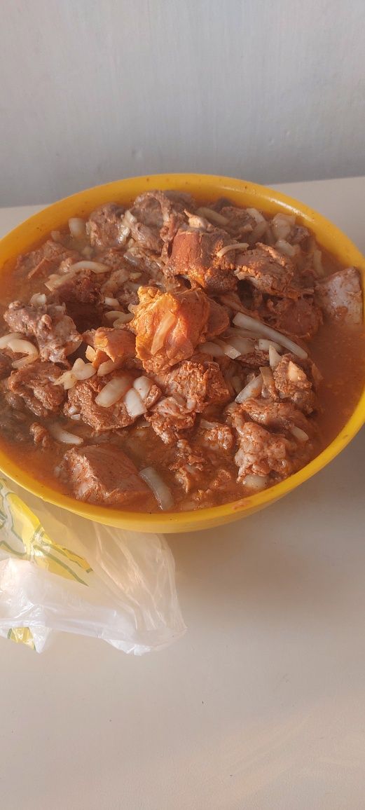 Шашлык мякоть из свинины