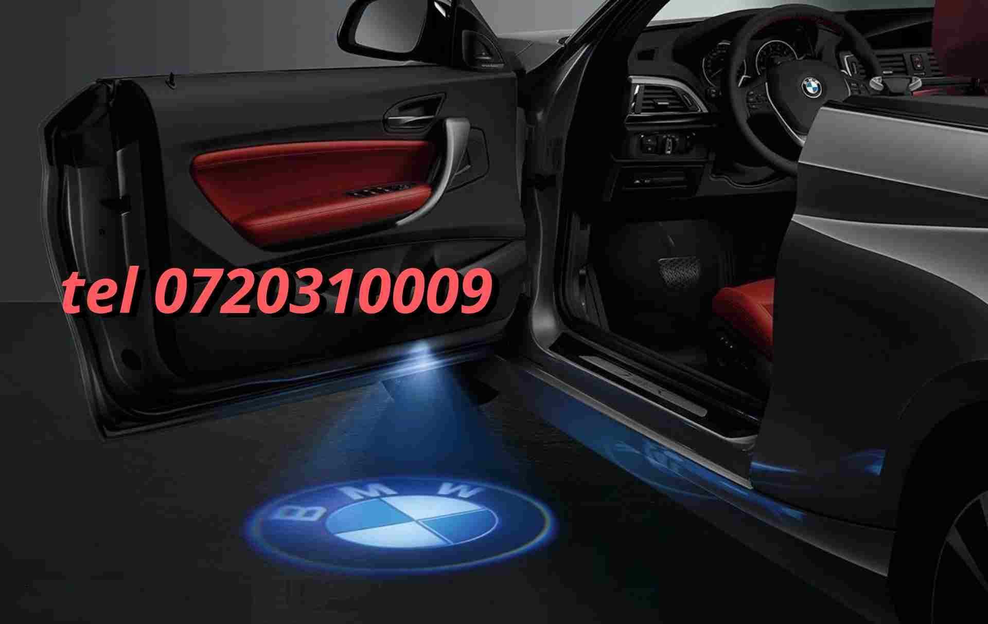 Lampi Portiera Cu Logo Bmw  Led Laser Set 2 Buc