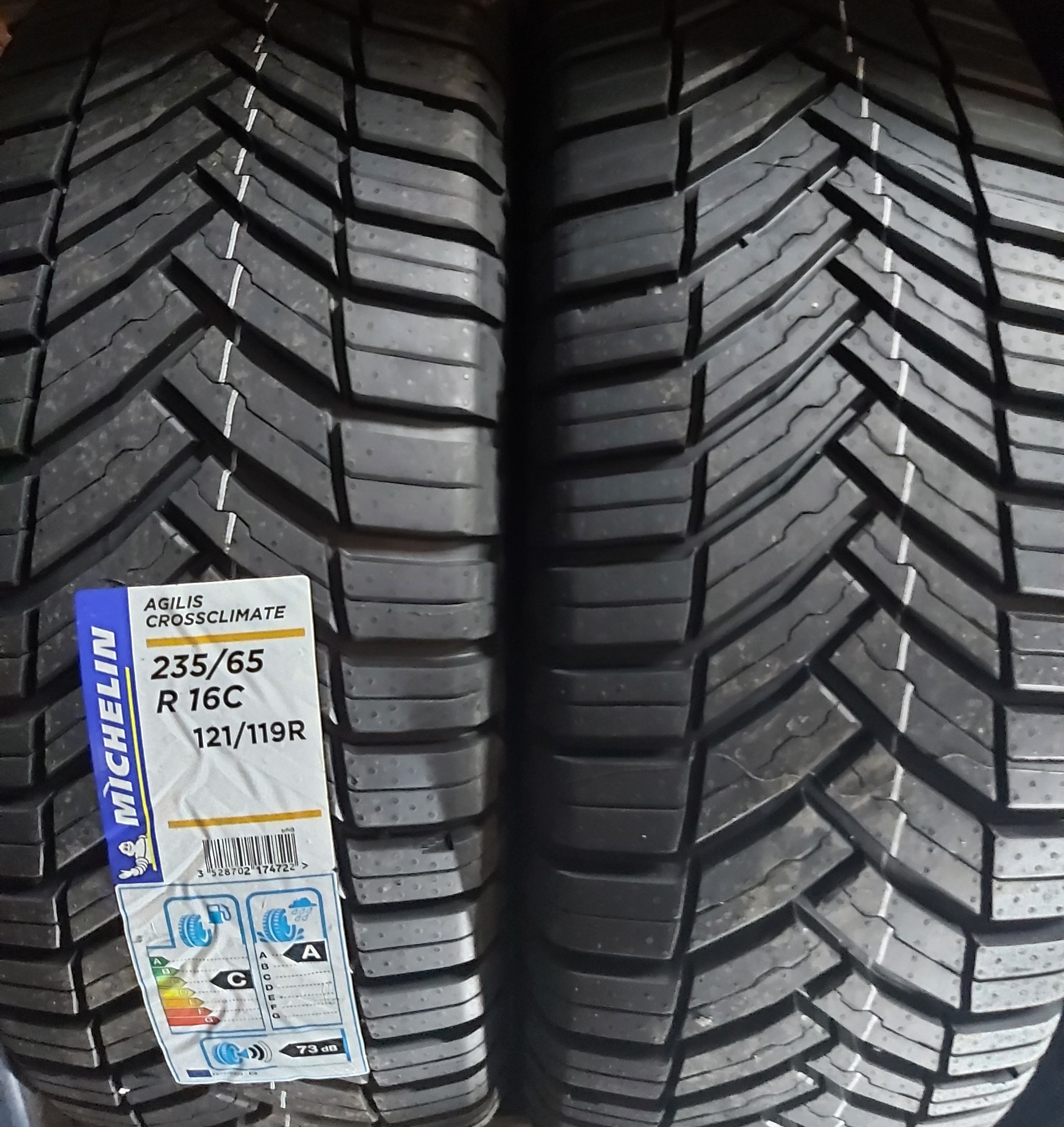235/65 R16C, 121R, MICHELIN CrossClimate, Anvelope all season M+S