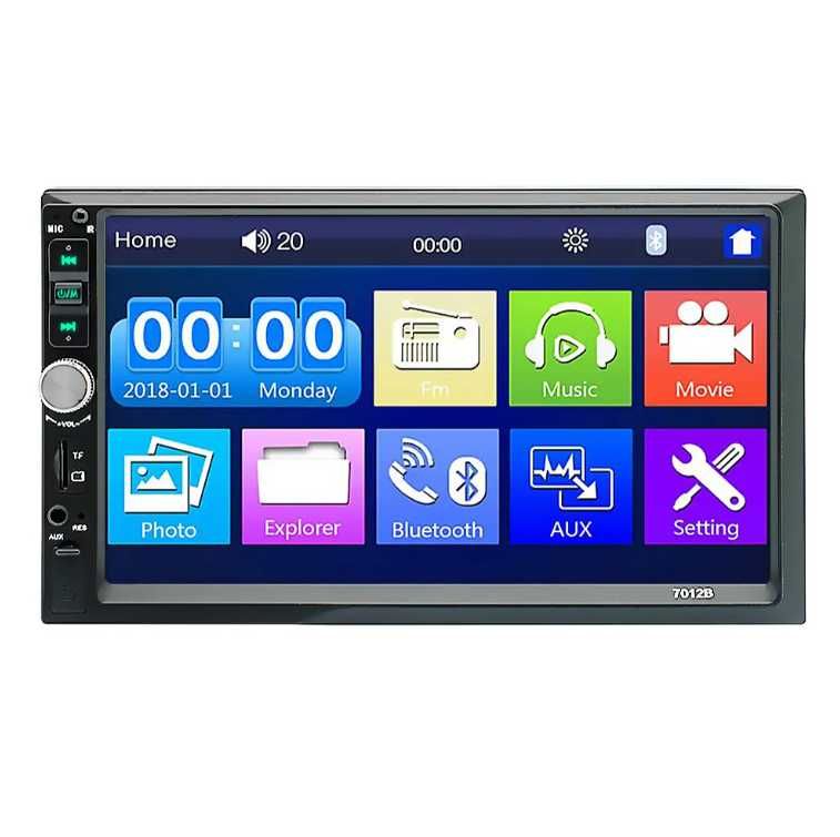 Navigatie mp5 Player Auto, Ecran HD 7'', BT/USB/AUX/Card SD/Radio FM