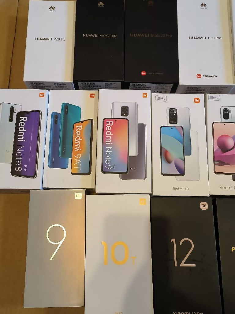 Cutii goale telefoane Huawei ,Redmi,Xiaomi