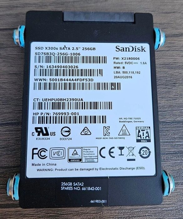 SanDisk X300s 256GB