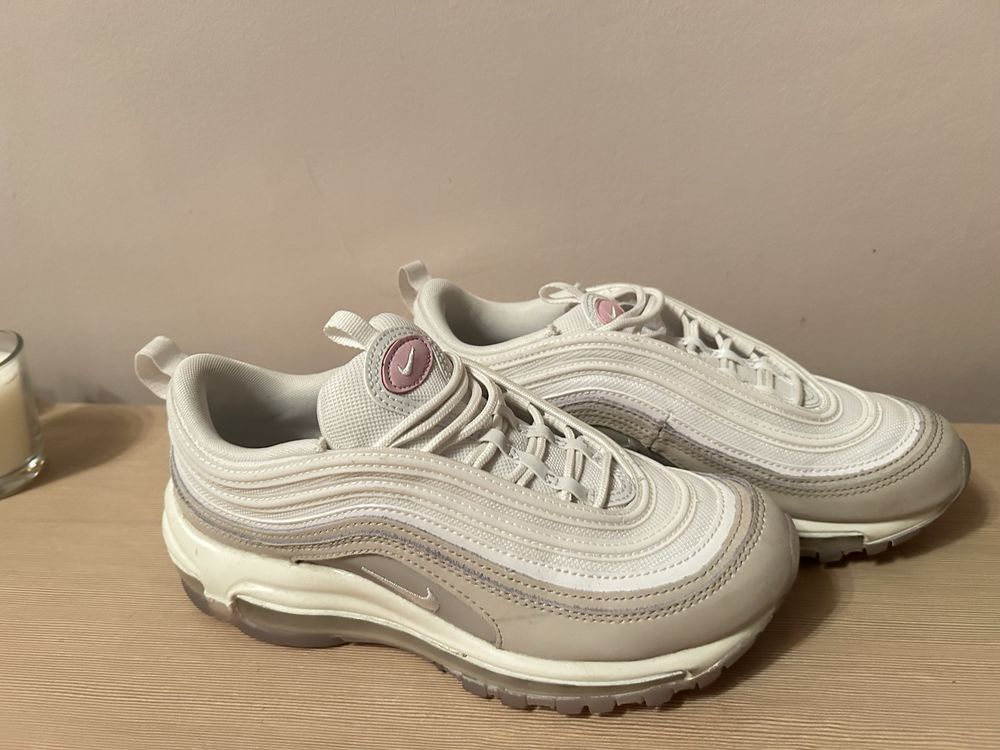 Nike air max 97 white and pink