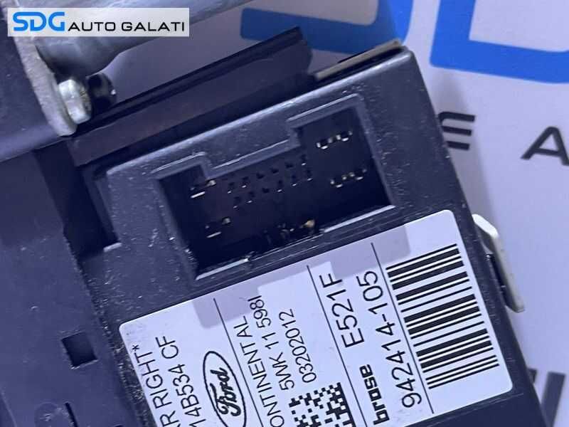 Motoras cu Modul Calculator Usa Portiera Dreapta Spate Ford Kuga 1 2008 - 2012 Cod 7M5T-14B534-CF 7M5T14B534CF