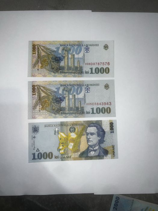 Bancnote de colectie, vechi romanesti