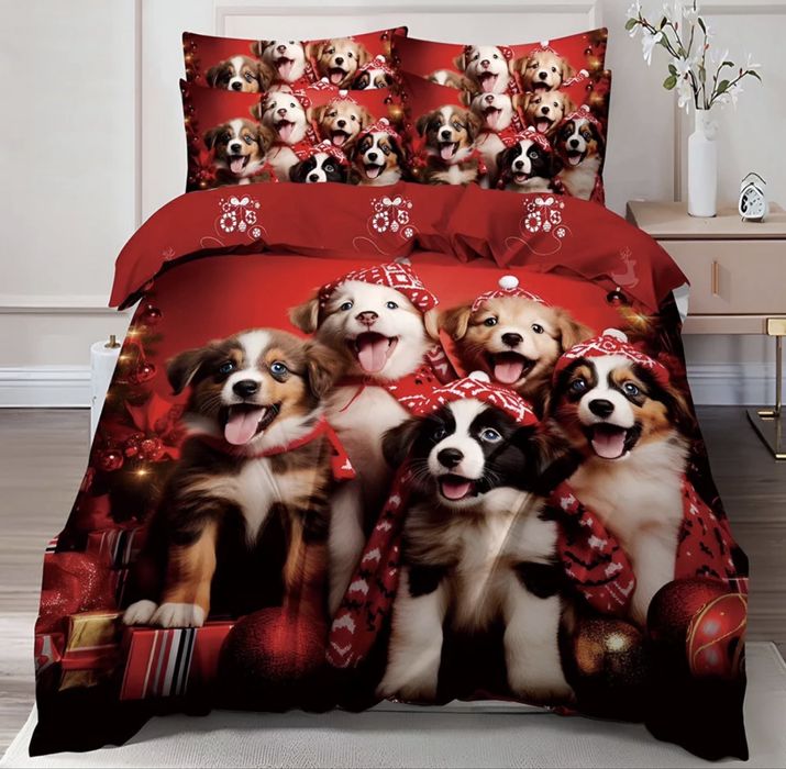 Коледни спални комплекти 6части