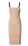 Rochie noua Marciano, colectia JLO, matinea XS, somon nude