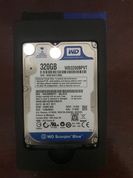 Жёсткий диск для ноутбука sata 2,5’’