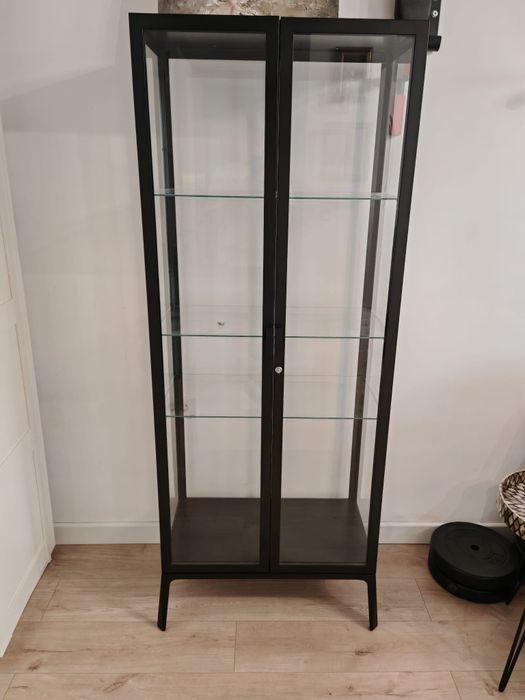 Corp cu uşă de sticlă, antracit