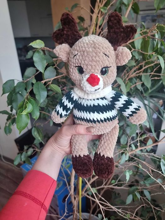 Коледно плетено еленче