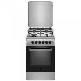 Vând aragaz Samus cu 4 arzătoare, culoare argintiu, pe butelie