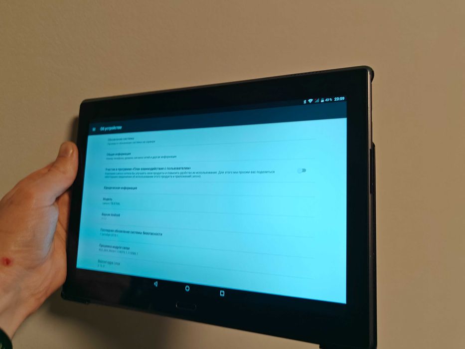 Планшет Lenovo Tab 4 10 Plus TB-X704L, экран 10.1 дюйм