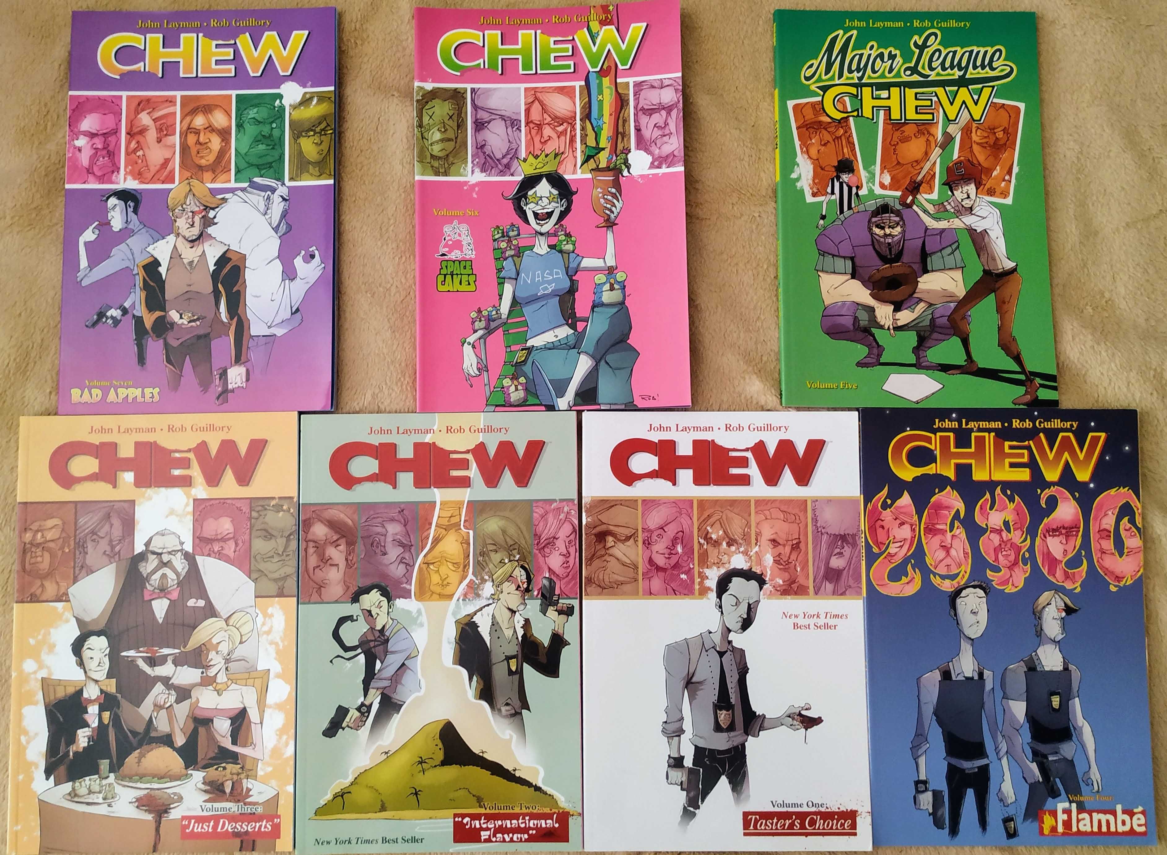 комикси Chew (image) - колекция 7 или 12 волюма / книги