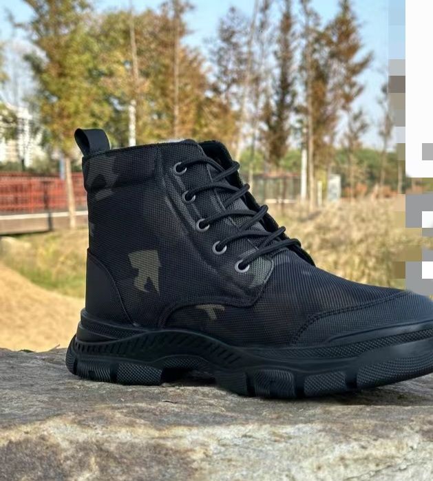 Зимние ботинки утеплённые