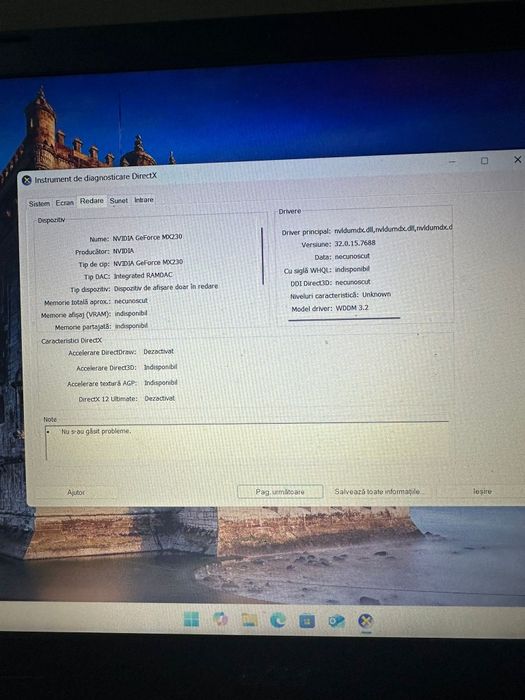 Acer Aspire 3, placa video dedicata Nvidia 2gb, 16 gb Ram